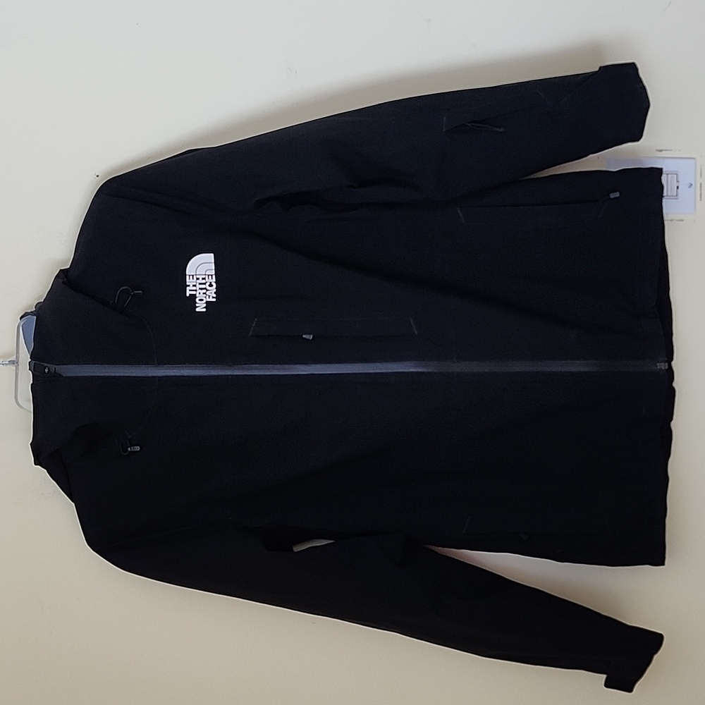 The North Face Waterproof Jacket Black Hood Size Small